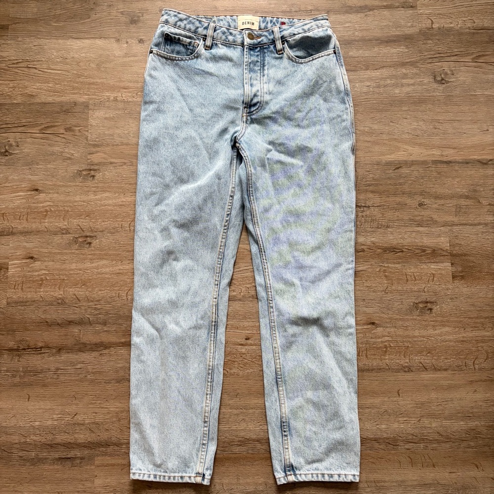 Sezane Light Wash Denim Jeans - Picture 5 of 7